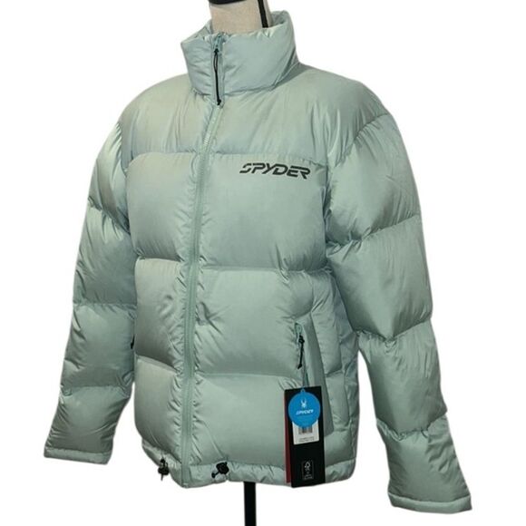 Spyder Quilted Windom Down Jacket - Picture 4 of 13